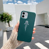 iPhone Green Soft Silicone Whale Shark Phone Case