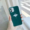 iPhone Green Soft Silicone Manta Phone Case