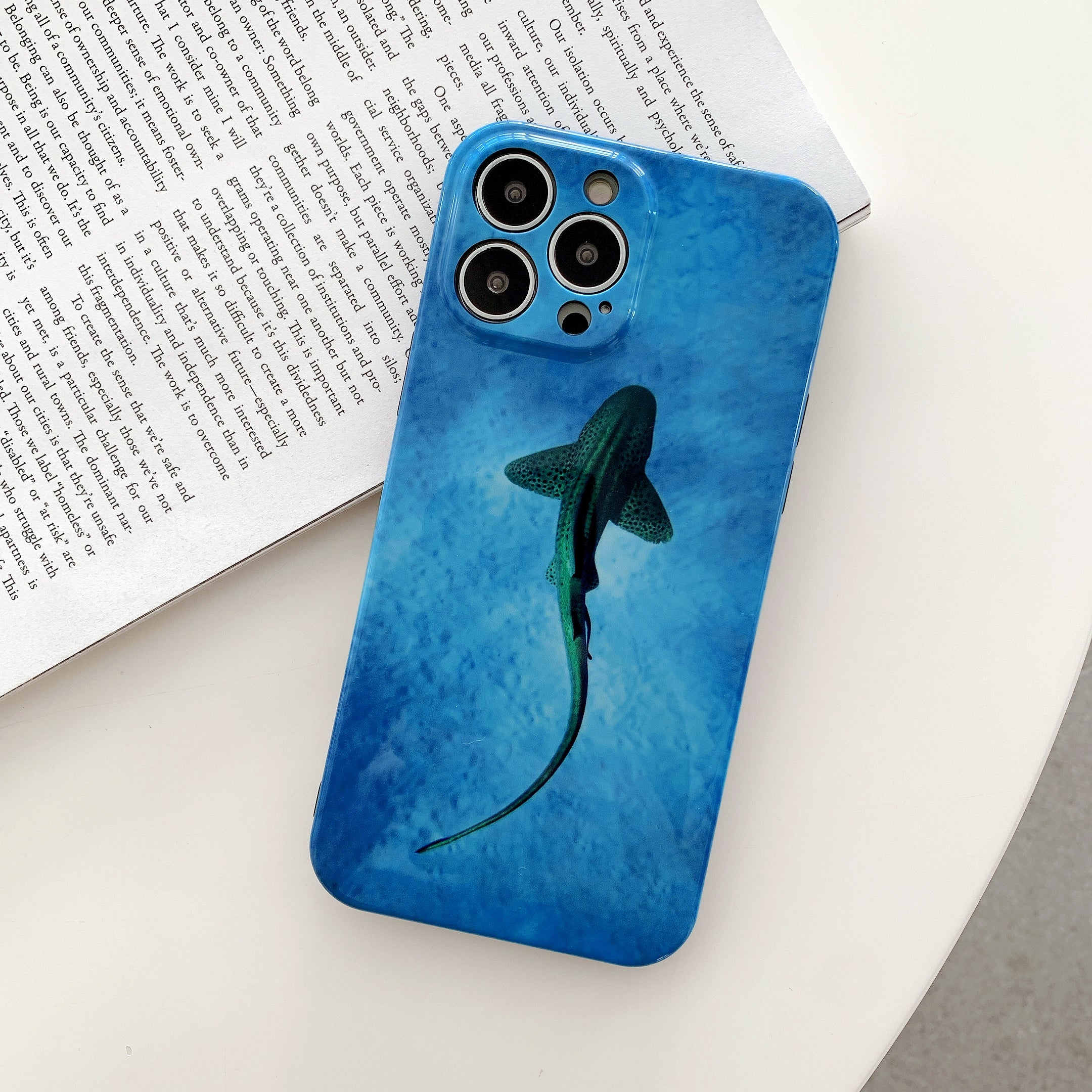 iPhone IMD Zebra Shark Phone Case