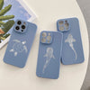 Load image into Gallery viewer, iPhone Sky Blue Soft Silicone Turtle Phone Case