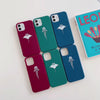 Load and play video in Gallery viewer, iPhone Navy Blue Soft Silicone Manta Phone Case